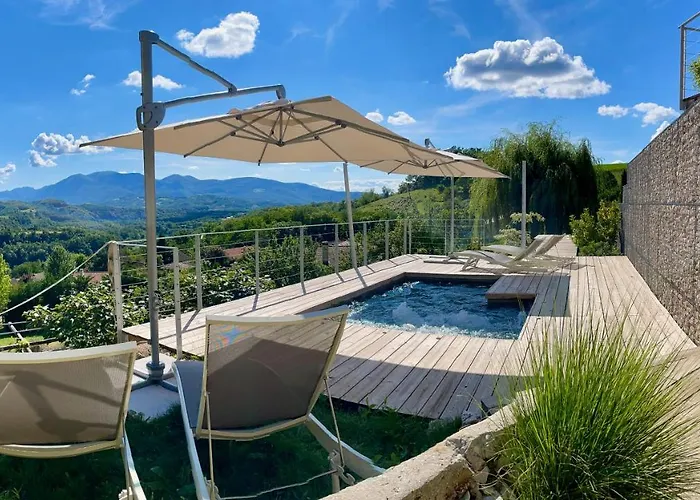 Suites&Balnéo chez l\'habitant - Vue panoramique sur le Vercors